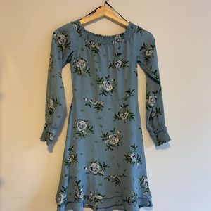 Off the shoulder dress